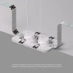 Рамка на 1 светильник Denkirs SCB DK3022-72-SCB от ImperiumLoft