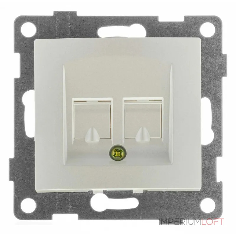 Розетка телефонная RJ-12 без рамки Gusi Electric BRAVO С10Т1-028 от ImperiumLoft Розетка телефонная RJ-12 без рамки Gusi Electric BRAVO С10Т1-028 от ImperiumLoft