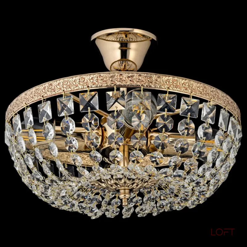 Потолочная люстра Arti Lampadari Favola Gold Favola E 1.3.30.101 G