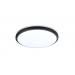 Потолочный светодиодный светильник FZ1233 BK черный IP44 22W 6400К D260*55 (Без ПДУ) от NovaLamp