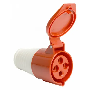 Розетка переносная разборная 3P+PE с крышкой Stekker ST 49442