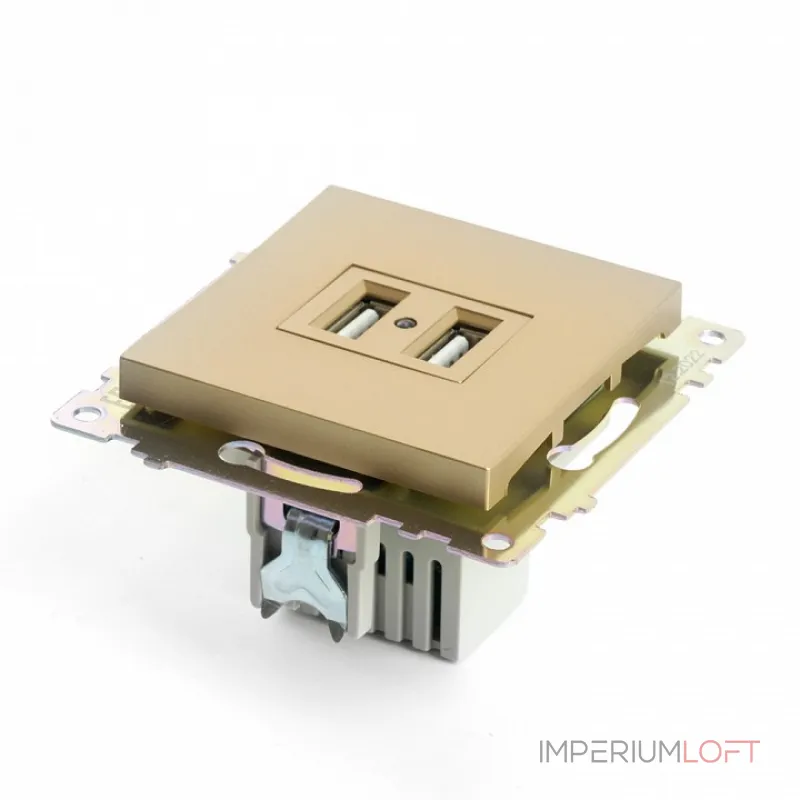 Розетка USB без рамки Stekker Катрин 49229 от ImperiumLoft