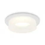 Встраиваемый точечный светильник с акрилом TN1311 SWH/FR белый песок/белый матовый GU5.3 D98*45 от NovaLamp