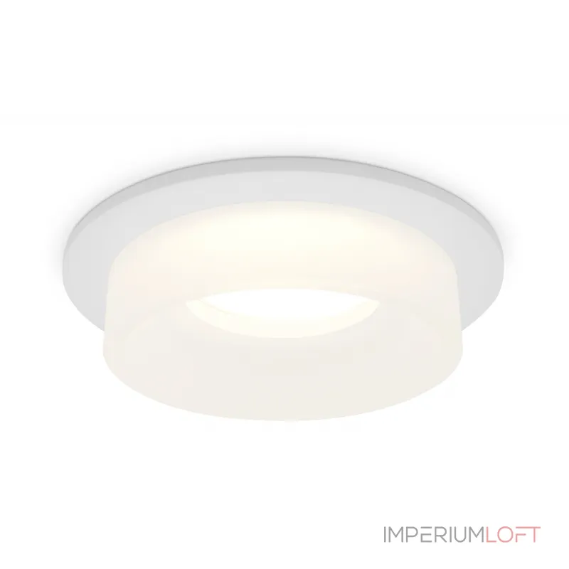 Встраиваемый точечный светильник с акрилом TN1311 SWH/FR белый песок/белый матовый GU5.3 D98*45 от NovaLamp