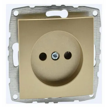 Розетка без заземления без рамки Mono Electric Despina / Larissa 500-002222-116