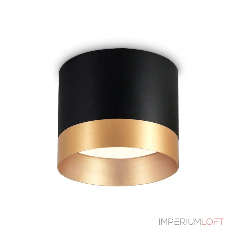 Накладной точечный светильник GX53 TN5317 BK/GD черный/золото GX53 D82*70 от NovaLamp Накладной точечный светильник GX53 TN5317 BK/GD черный/золото GX53 D82*70 от NovaLamp