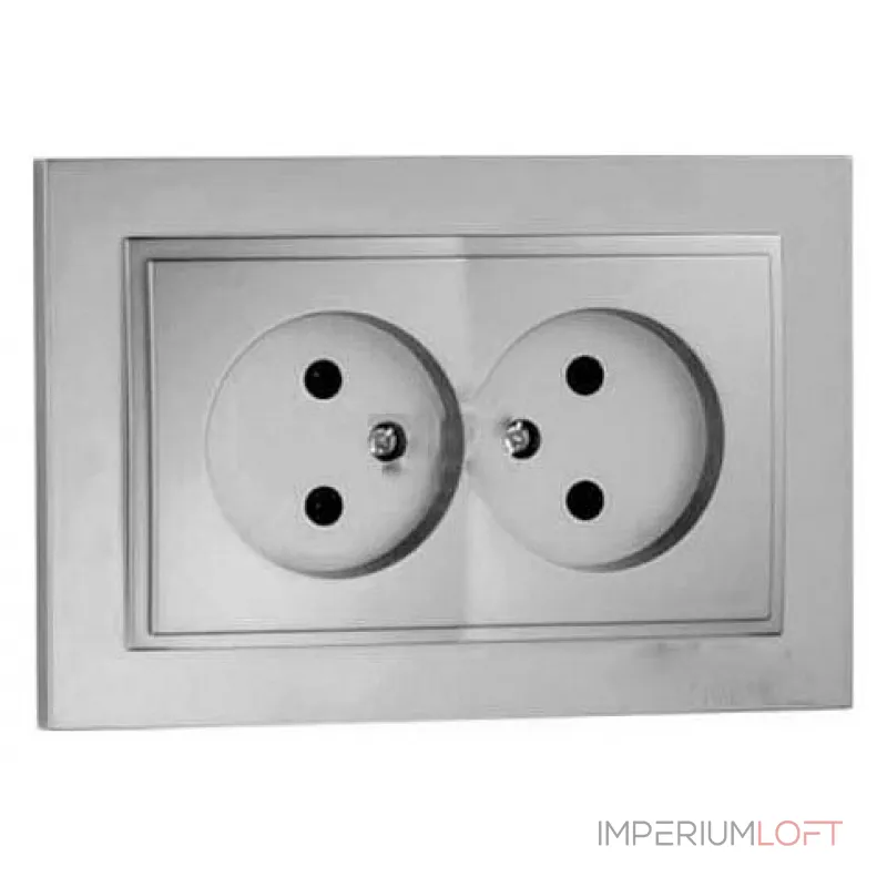 Розетка двойная Mono Electric Despina 102-212105-121 от ImperiumLoft Розетка двойная Mono Electric Despina 102-212105-121 от ImperiumLoft