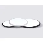 Потолочный светодиодный светильник FZ1233 BK черный IP44 22W 6400К D260*55 (Без ПДУ) от NovaLamp