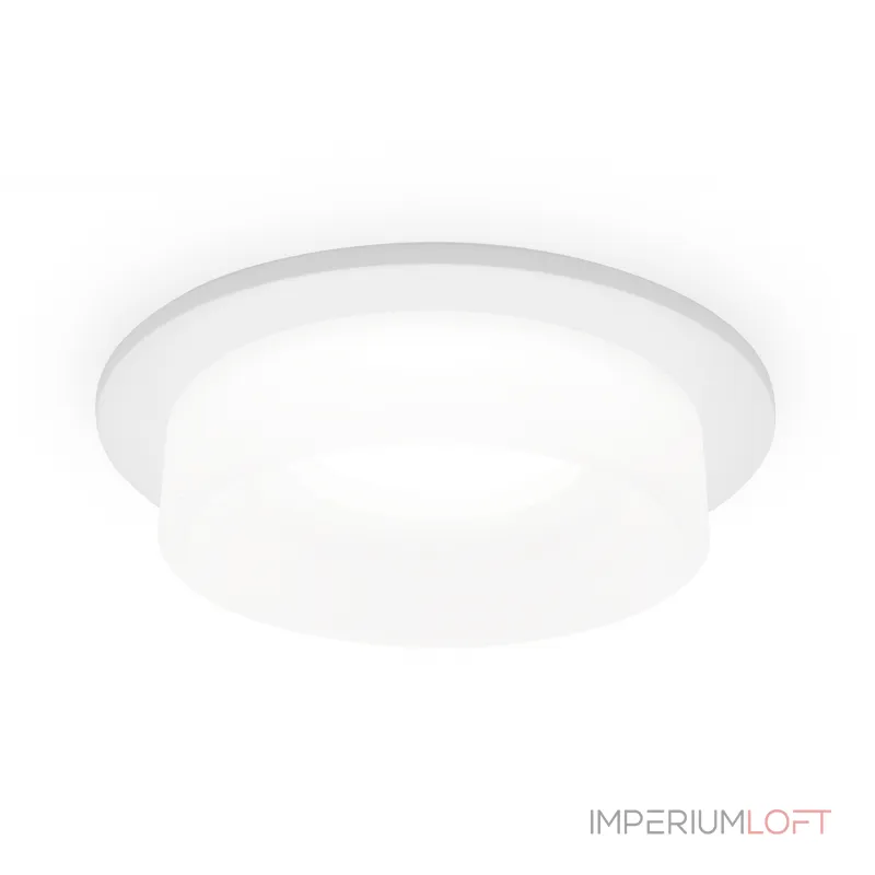 Встраиваемый точечный светильник с акрилом TN1311 SWH/FR белый песок/белый матовый GU5.3 D98*45 от NovaLamp