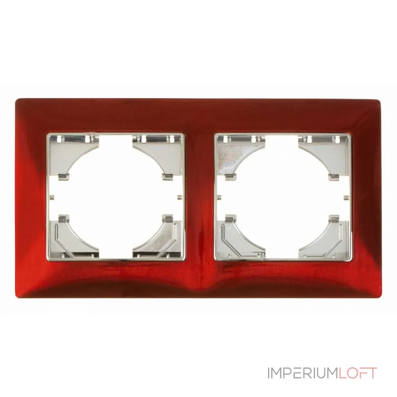 Рамка на 2 поста Gusi Electric BRAVO С1020-039 от ImperiumLoft Рамка на 2 поста Gusi Electric BRAVO С1020-039 от ImperiumLoft