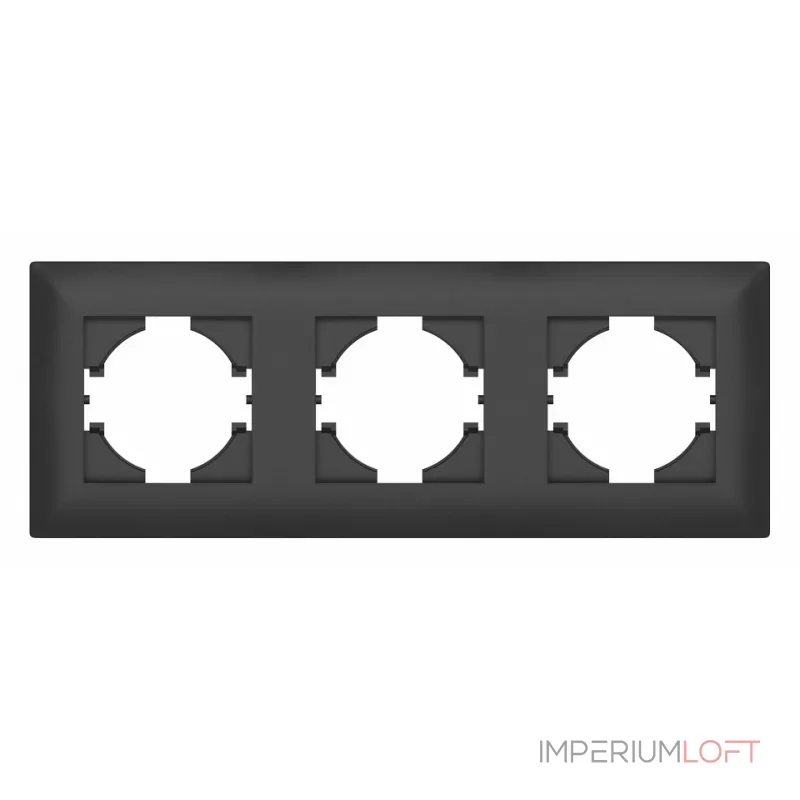 Рамка на 3 поста Gusi Electric BRAVO С1030-010 от ImperiumLoft