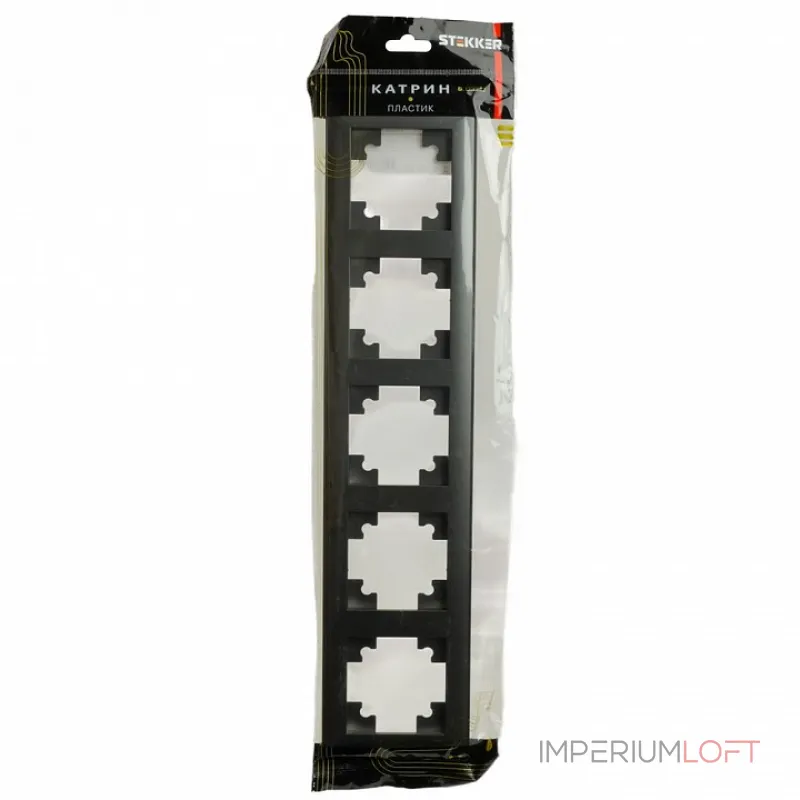 Рамка на 5 постов Stekker PFR00-7005-06 39811 от ImperiumLoft