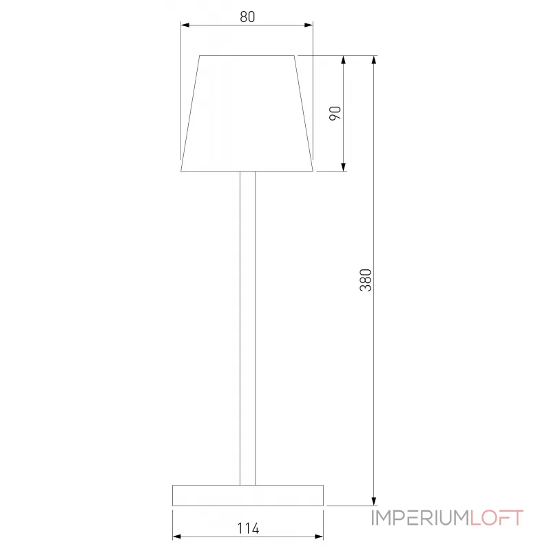 Настольная лампа декоративная Elektrostandard Mist a063928 от ImperiumLoft