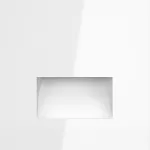 Подсветка светодиодная встраиваемая S70 (белый глянцевый) Voltum VLS070601