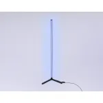 Светильник светодиодный напольный RGB с пультом FL8022 BK черный LED 15W RGB D32*1250 (ПДУ РАДИО 2.4G) от NovaLamp