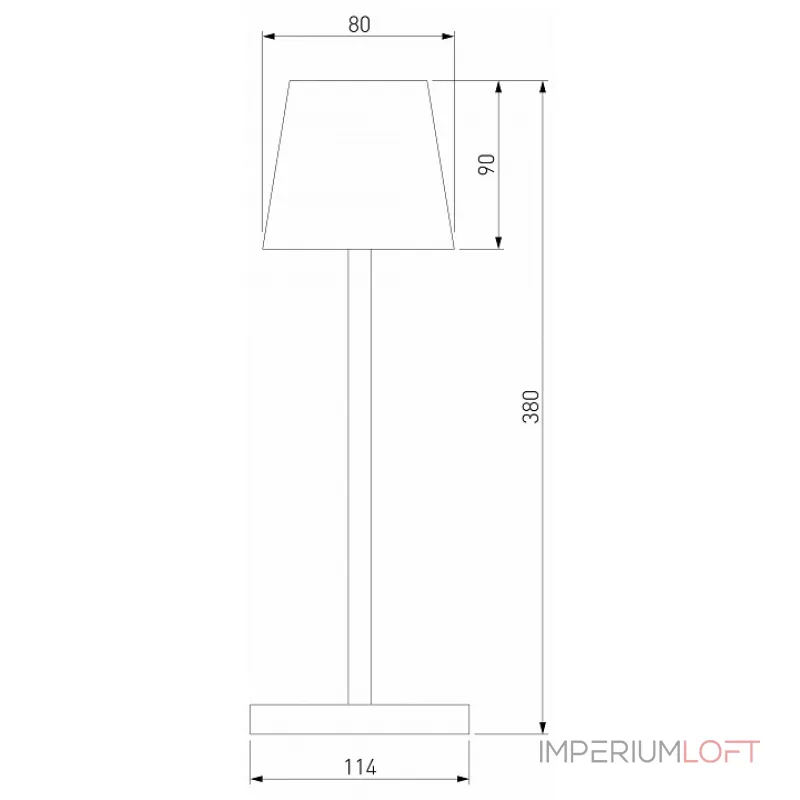 Настольная лампа декоративная Elektrostandard Mist a063928 от ImperiumLoft