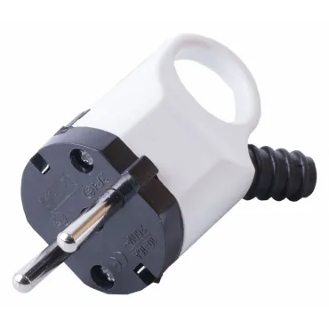 Вилка угловая с заземлением Stekker PPG16-40-202 32849 Вилка угловая с заземлением Stekker PPG16-40-202 32849