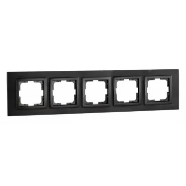 Рамка на 5 постов Mono Electric Style Aluminium 107-820000-164 Рамка на 5 постов Mono Electric Style Aluminium 107-820000-164