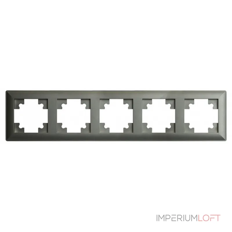 Рамка на 5 постов Stekker PFR00-7005-06 39811 от ImperiumLoft