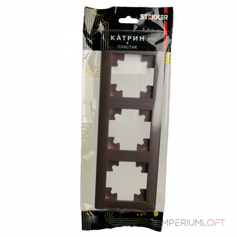 Рамка на 3 поста Stekker PFR00-7003-04 39819 от ImperiumLoft