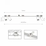 Спот Nowodvorski Mono Surface 7831 от ImperiumLoft