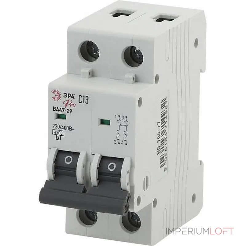 Автоматический выключатель 2P Эра NO-900-27 Б0031759 от ImperiumLoft