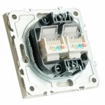 Розетка Ethernet RJ-45 без рамки Stekker RST00-5111-01 49874 от ImperiumLoft