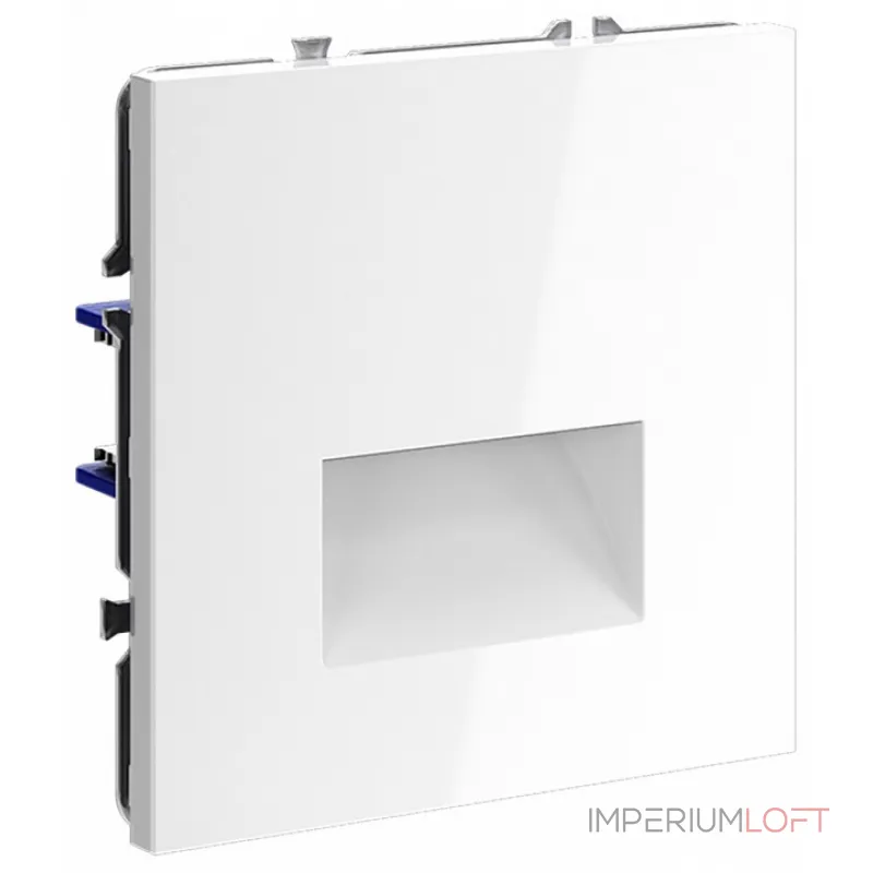 Подсветка светодиодная встраиваемая S70 (белый глянцевый) Voltum VLS070601