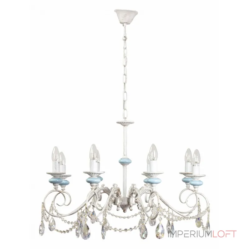 Подвесная люстра Abrasax Christel L.8303-8CREAM/G