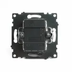 Выключатель одноклавишный без рамки Stekker Катрин 49213 от ImperiumLoft