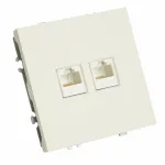 Розетка Ethernet RJ-45 без рамки Stekker RST00-5111-01 49874 от ImperiumLoft