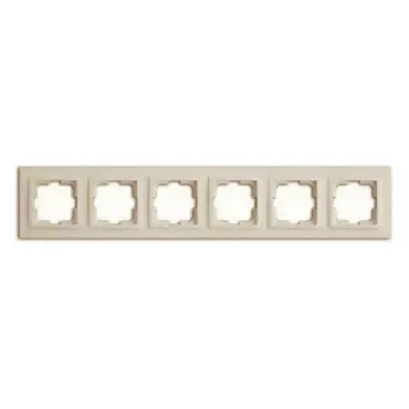 Рамка на 6 постов Mono Electric Despina 102-170000-166
