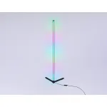 Светильник светодиодный напольный RGB с пультом FL8022 BK черный LED 15W RGB D32*1250 (ПДУ РАДИО 2.4G) от NovaLamp