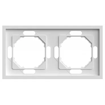 Рамка на 2 поста Stekker PFR00-5002-01 49885 Рамка на 2 поста Stekker PFR00-5002-01 49885