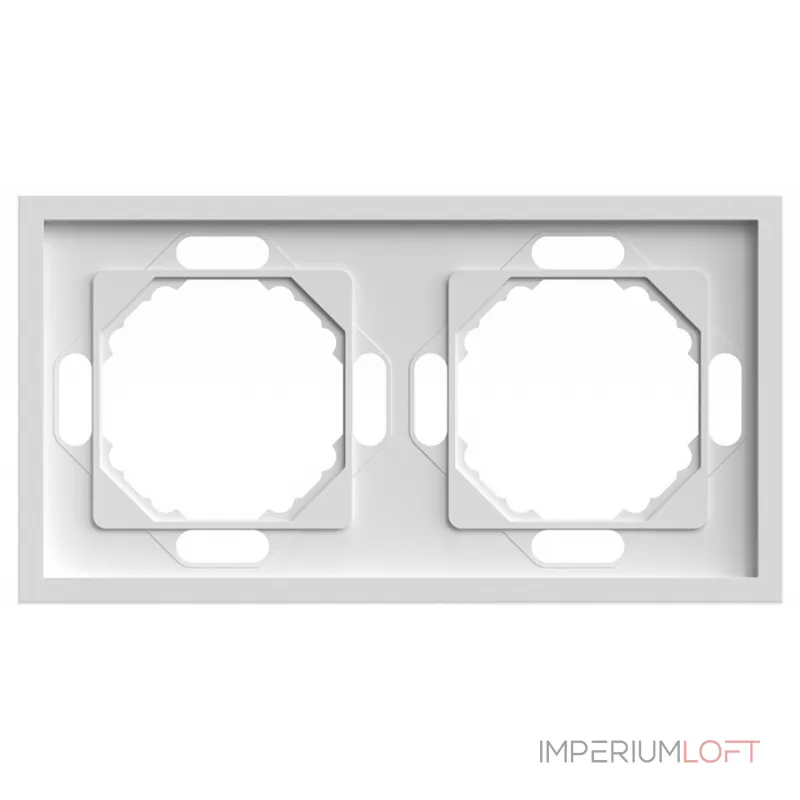 Рамка на 2 поста Stekker PFR00-5002-01 49885 от ImperiumLoft Рамка на 2 поста Stekker PFR00-5002-01 49885 от ImperiumLoft