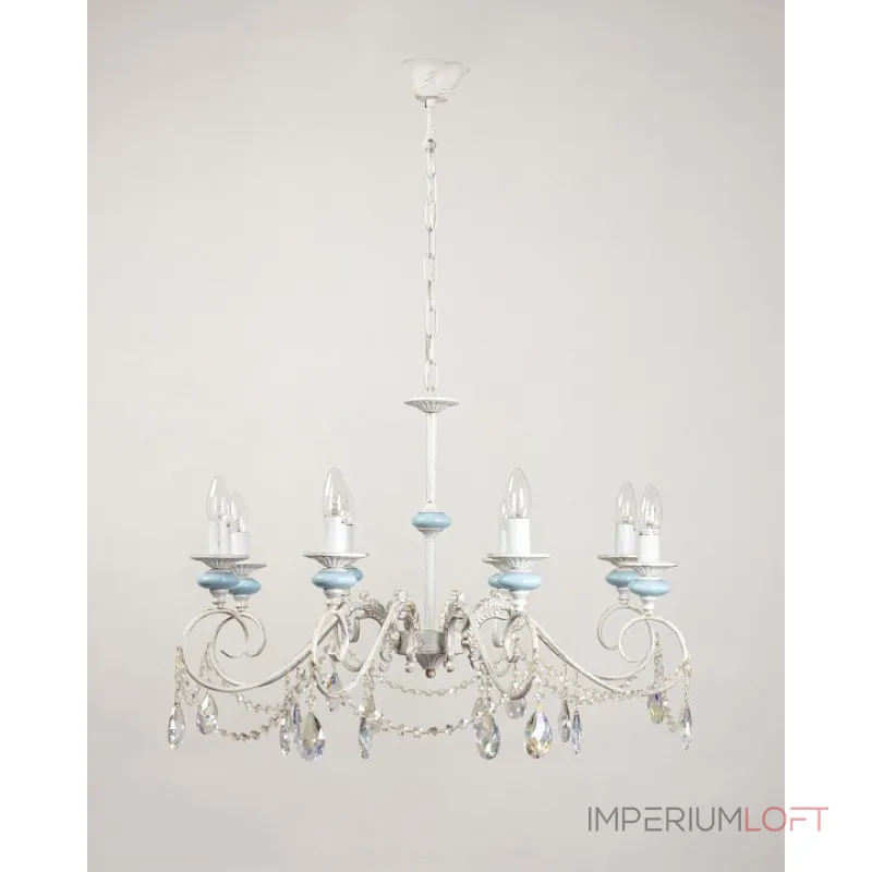 Подвесная люстра Abrasax Christel L.8303-8CREAM/G