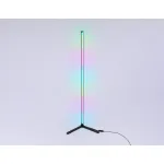 Светильник светодиодный напольный RGB с пультом FL8022 BK черный LED 15W RGB D32*1250 (ПДУ РАДИО 2.4G) от NovaLamp