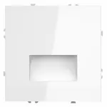 Подсветка светодиодная встраиваемая S70 (белый глянцевый) Voltum VLS070601