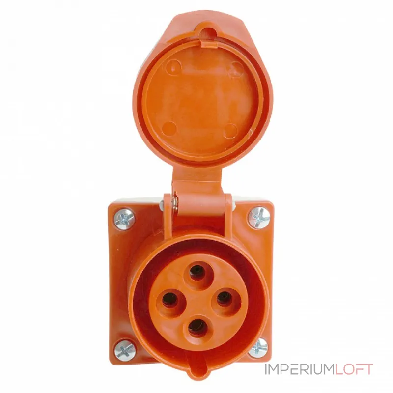 Розетка переносная разборная 2P+PE с крышкой Stekker ST 49434 от ImperiumLoft Розетка переносная разборная 2P+PE с крышкой Stekker ST 49434 от ImperiumLoft