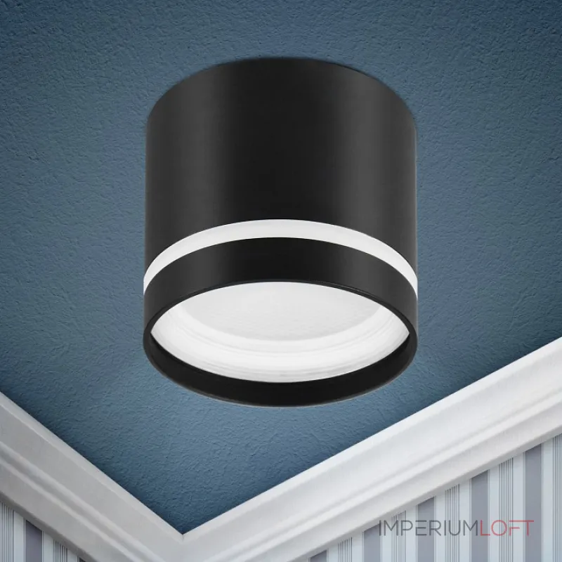 Накладной светильник Эра OL9 GX53 BK/WH Б0048542 от ImperiumLoft Накладной светильник Эра OL9 GX53 BK/WH Б0048542 от ImperiumLoft