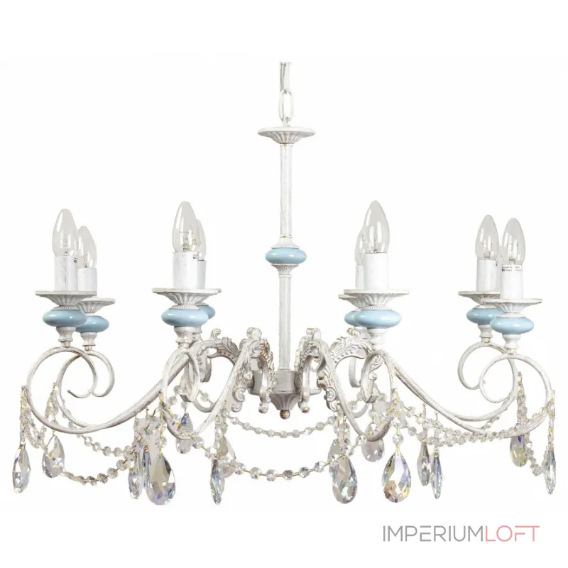 Подвесная люстра Abrasax Christel L.8303-8CREAM/G