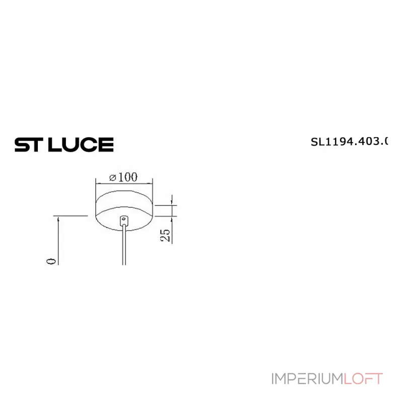 Подвесной светильник ST-Luce Earthy SL1194.403.01