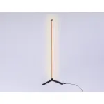 Светильник светодиодный напольный RGB с пультом FL8022 BK черный LED 15W RGB D32*1250 (ПДУ РАДИО 2.4G) от NovaLamp