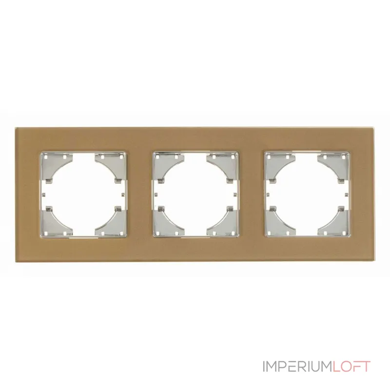Рамка на 3 поста Gusi Electric UGRA С1130-032 от ImperiumLoft