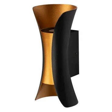 Настенный светильник Эра WL42 BK+GD Б0054420