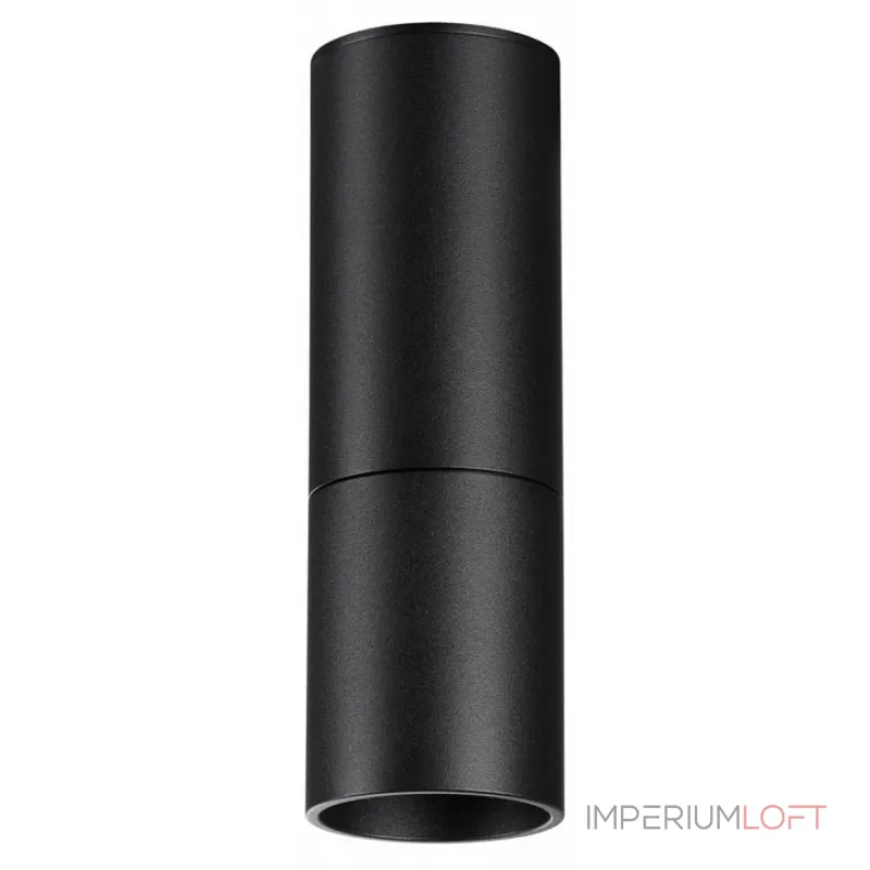 Светильник накладной светодиодный IP20 LED 10W 85-265V 3000K 1100Лм TUBO 359317 OVER NT24 000 Черный от ImperiumLoft