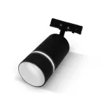 Трековый однофазный светильник GL5214 SBK черный песок GU10 max 12W от NovaLamp