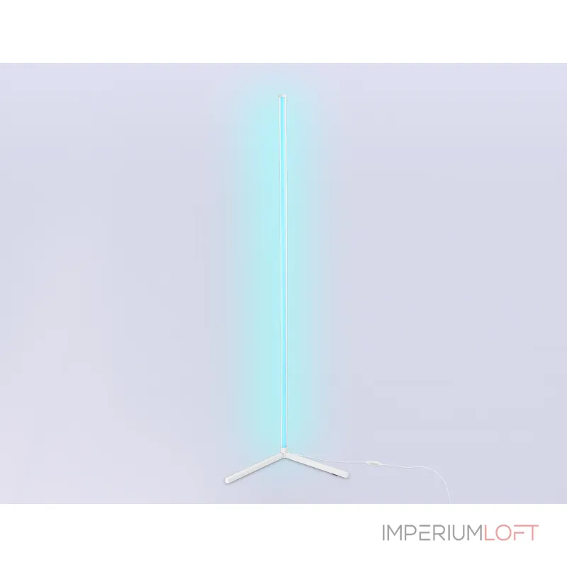 Светильник светодиодный напольный RGB с пультом FL8025 WH белый LED 20W RGB D32*1650 (ПДУ РАДИО 2.4G) от NovaLamp