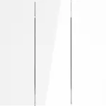 Выключатель встраиваемый S70 трехклавишный 10А (белый глянцевый) Voltum VLS030101