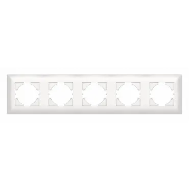 Рамка на 5 постов Gusi Electric BRAVO С1050-028 Рамка на 5 постов Gusi Electric BRAVO С1050-028